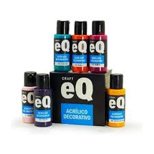 EQ PINTURA ACRILICA DECORATIVA X50ML